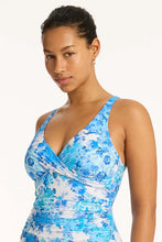 Load image into Gallery viewer, Sea Level Daisyfield Cross front Multifit One Piece