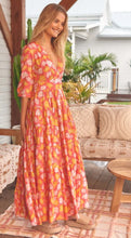 Load image into Gallery viewer, Jaase Follow th Sun Berry Maxi 'Dress