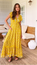 Load image into Gallery viewer, Jaase Sunshine Daisy Romi Mxi Dress