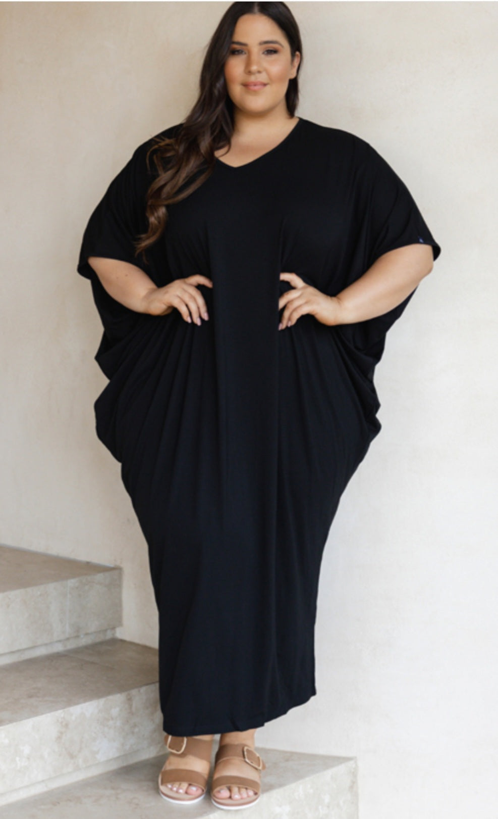 Maxi Miracle Dress in Black