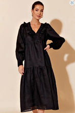 Load image into Gallery viewer, Adorne Polly Long Sleeved Linen Midi Dress