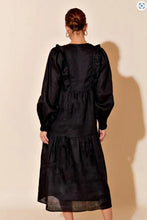 Load image into Gallery viewer, Adorne Polly Long Sleeved Linen Midi Dress