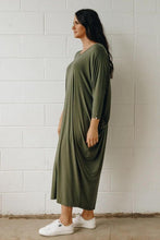Load image into Gallery viewer, Maxi Miracle Dress in Khaki