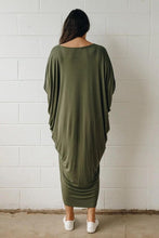 Load image into Gallery viewer, Maxi Miracle Dress in Khaki