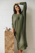 Load image into Gallery viewer, Maxi Miracle Dress in Khaki