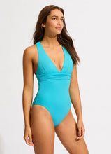 Load image into Gallery viewer, Seafolly Collective Cross Back One Piece - Black
