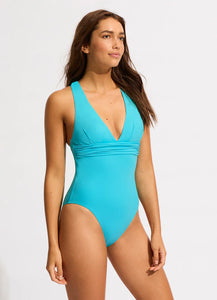Seafolly Collective Cross Back One Piece - Black