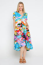 Load image into Gallery viewer, Orientique Printed Cotton Dress Peak
