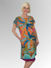 Load image into Gallery viewer, Orientique Paphos Dress Shift Sleeveless Reversible

