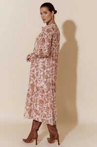 Adorne Chelsea Print Midi Dress