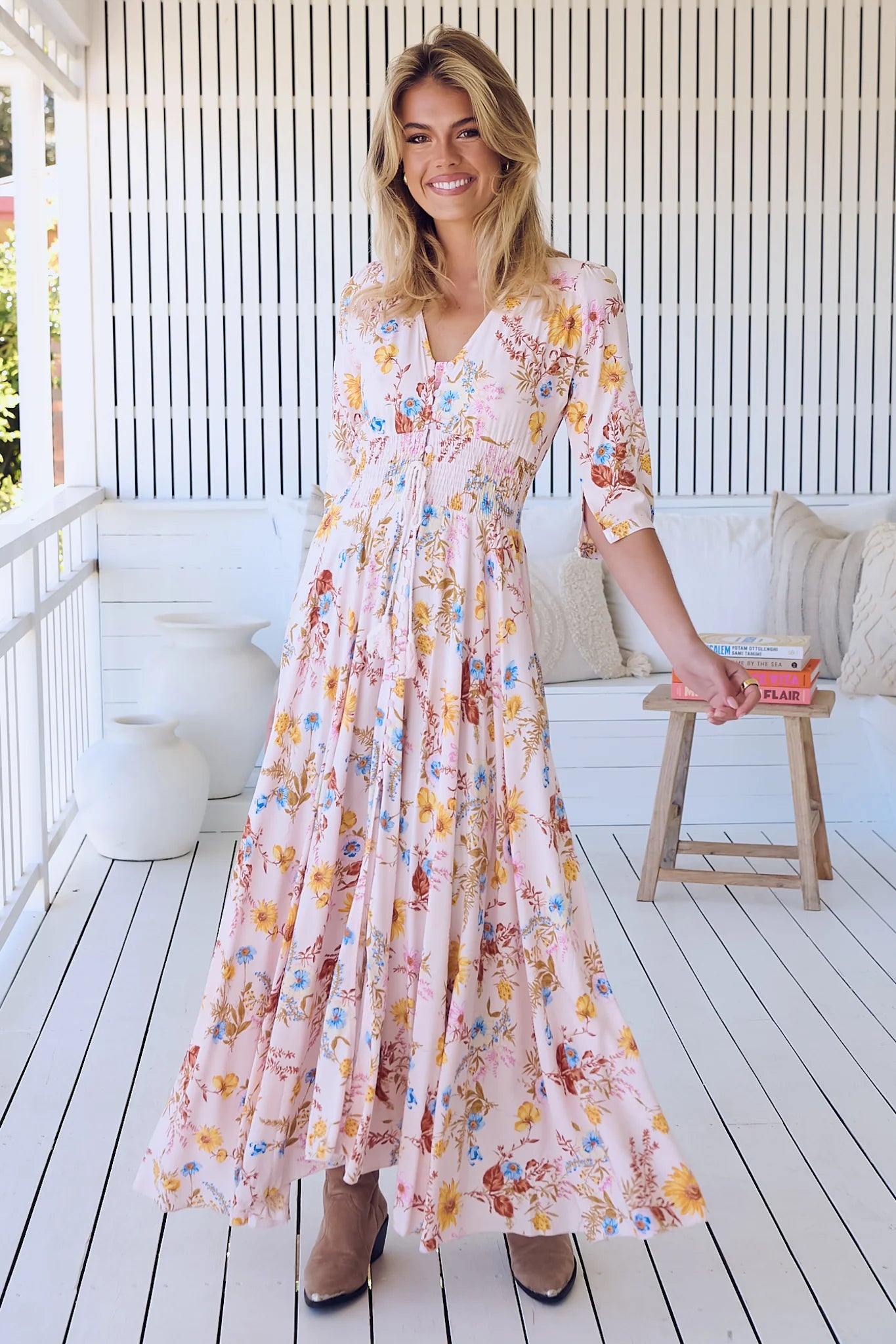 jaase indiana maxi dress Step into a world of enchantment with the Jaase Indiana Maxi Dress