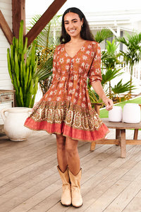 Jaase Suraya Print Rae Mini Dress