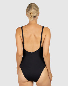 Baku Chloro D-E Wrap Wire One Piece Swimsuit