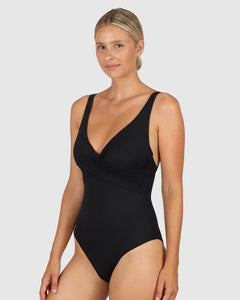 Baku Chloro D-E Wrap Wire One Piece Swimsuit