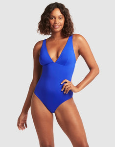 Sea Level Cobalt Essentials Long Line One Piece