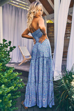 Load image into Gallery viewer, Butterfly Fields Blue Salsa Maxi Dress - Jaase -  Butterfly Fields Collection
